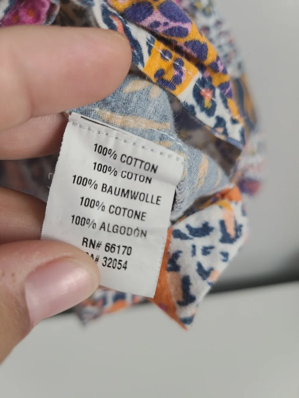 Anthropologie x Conditions Apply Multicolor Animal Tiger Tiered Tunic Dress XL - Picture 6 of 16